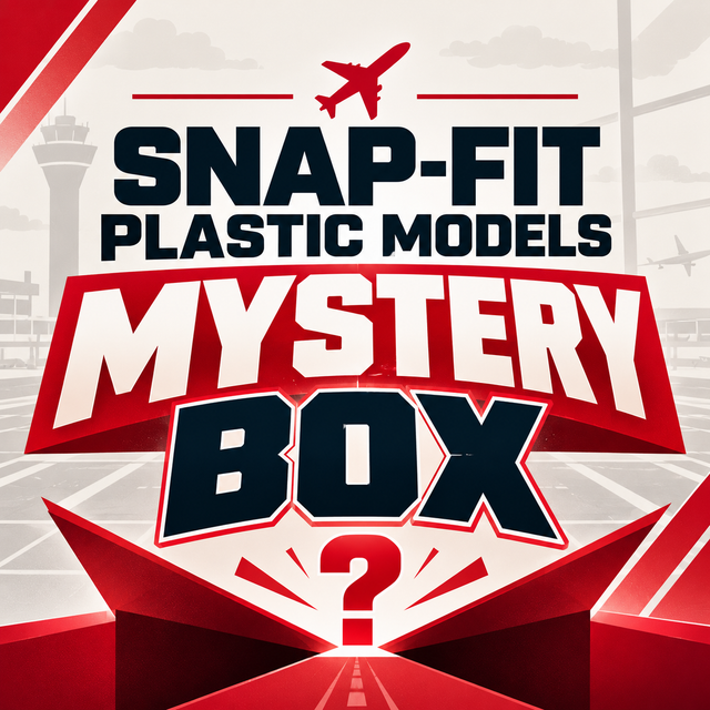 Snap-Fit Mystery Box | One Random 1/200 Snap-Fit Aircraft Model