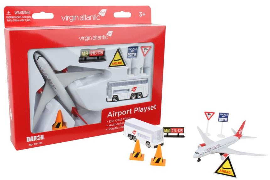 Virgin Atlantic Model Airport Play Set Toy