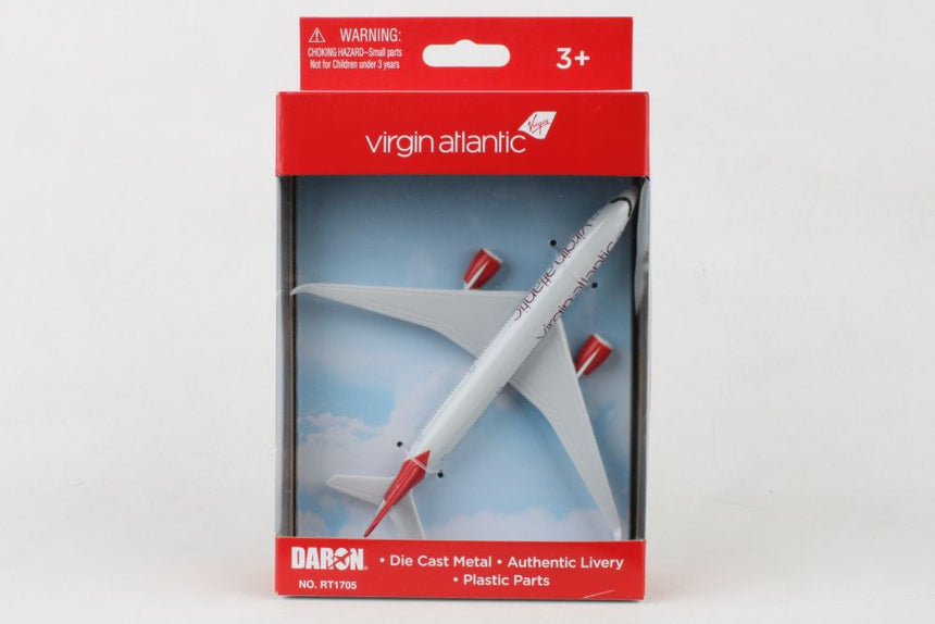 Virgin Atlantic Airbus A350 Airplane Model Toy