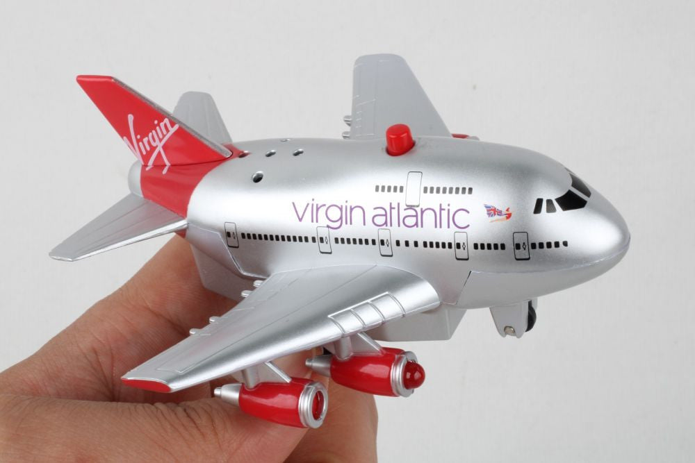 Virgin Atlantic Pullback with Light and Sound Airplane Toy