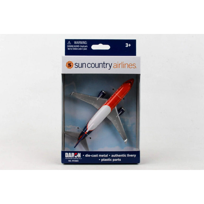 Sun Country Single Diecast Toy Plane