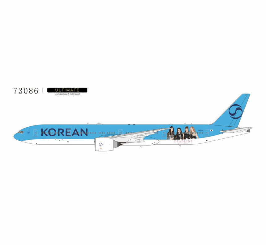 NG Models Korean Air Boeing 777-300ER HL2016 1/400 Aircraft Scale Model