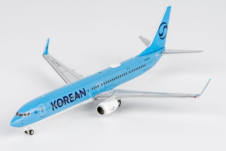 NG Models Korean Air (2025's livery) Boeing 737-900ER/w HL8273 1/400 Aircraft Scale Model