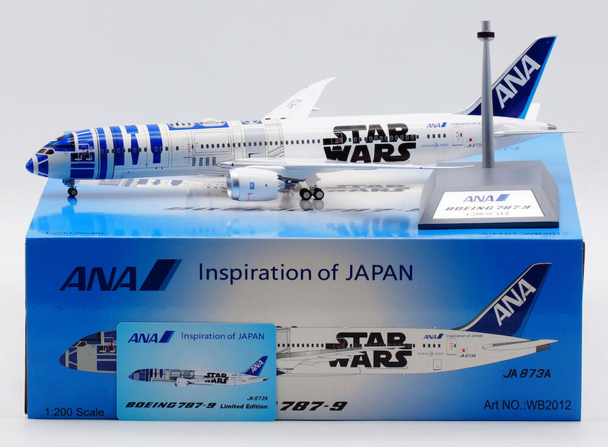 Aviation200 All Nippon Airways (ANA) Boeing 787-9 R2D2 JA873A 1/200 Scale