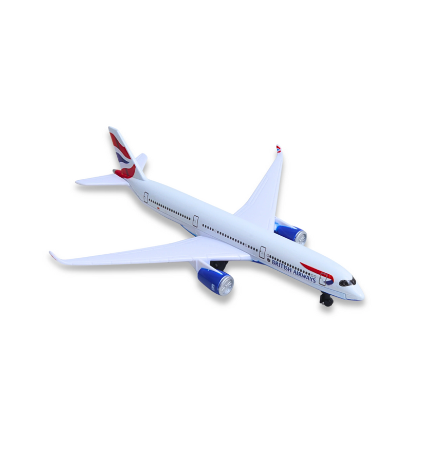 British Airways Airbus A350 Single Diecast Airplane Model Toy