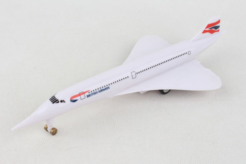 British Airways Concorde Pullback Airplane Toy
