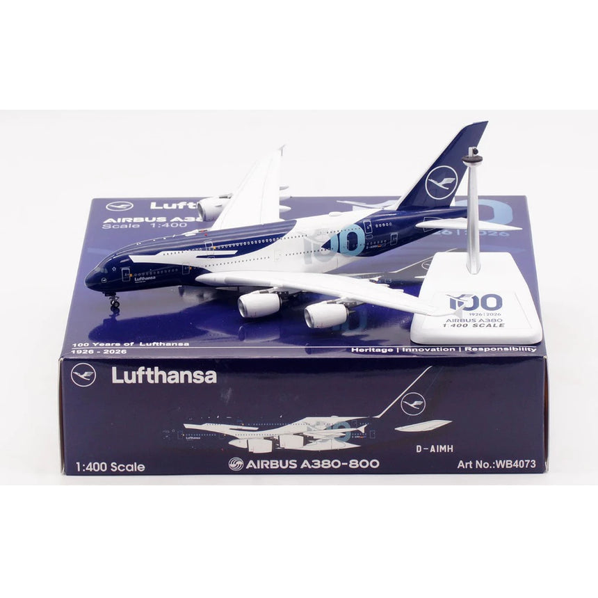 Aviation400 Lufthansa Airbus A380-841 D-AIMH (detachable gear) 1/400 Aircraft Scale Model