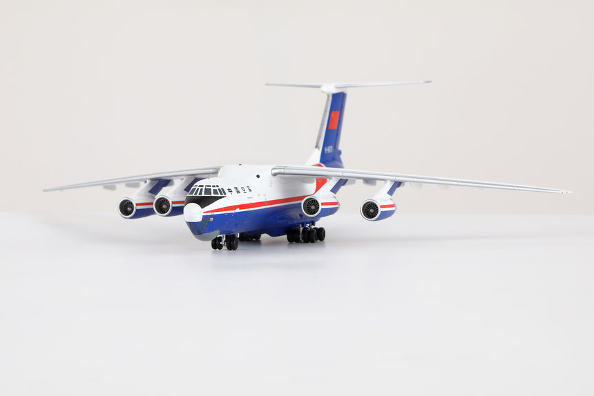 SQ Wings Chinese Air Force (PLAAF) Combat Ilyushin Il-76TD H-6670 1/200 Scale Model