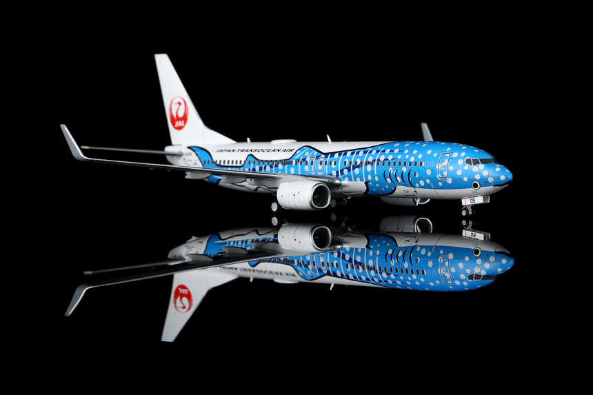 SQ Wings Japan Transocean Air Jinbei Jet Boeing 737-800 JA05RK 1/200 Scale Model