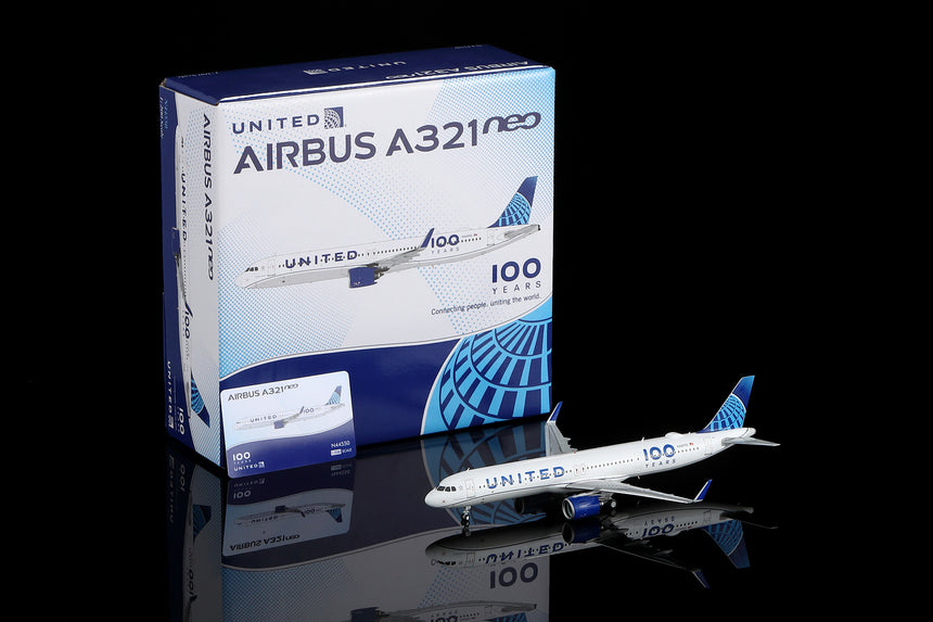 SQ Wings United Airlines Airbus A321neo N44550 1/200 Scale Model