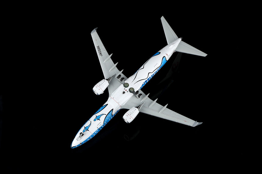 SQ Wings Japan Transocean Air Jinbei Jet Boeing 737-800 JA05RK 1/200 Scale Model