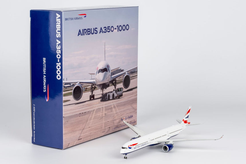 NG Models British Airways Airbus A350-1000 G-XWBA 1/400 Aircraft Scale Model