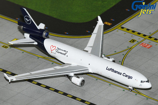 GeminiJets Lufthansa Cargo MD-11F "Farewell MD-11" 1/400 GJDLH2072