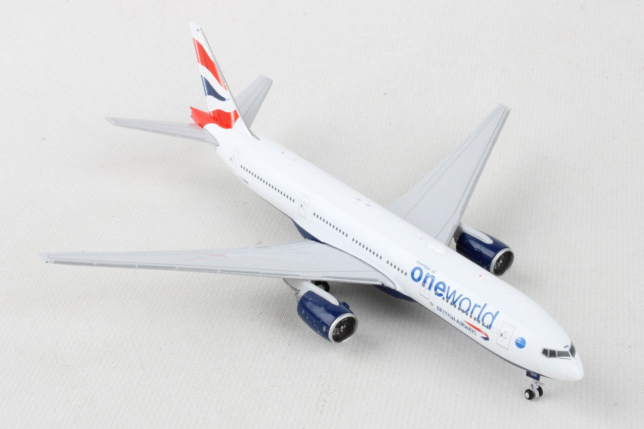 GeminiJets British Airways Boeing 777-200ER G-YMMR One World Livery 1/400 Scale