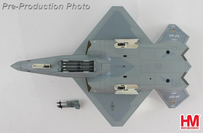 Hobby Master YF-23 "Black Widow II" PAV-2, AF ser.no.87-0801,1990 (with 3 xAIM-120,2 xAIM-9) 1/72 Aircraft Scale Model