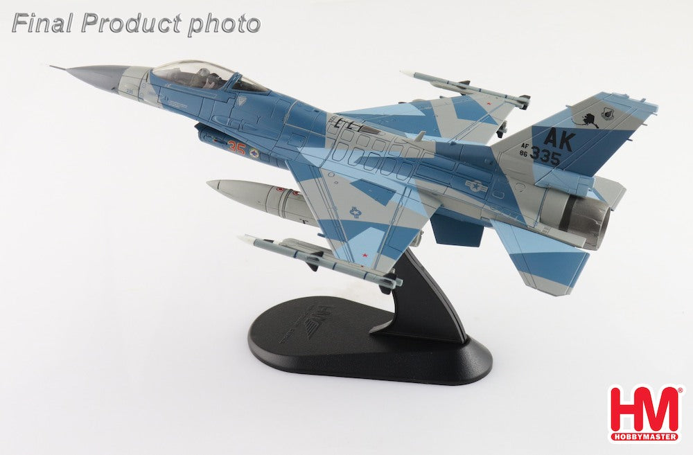 Hobby Master Lockheed F-16C "Blue Splinter" 86-0335, 354th Wing, 18th AGRS, Eielson AFB, Alaska, 2018 1/72 Scale