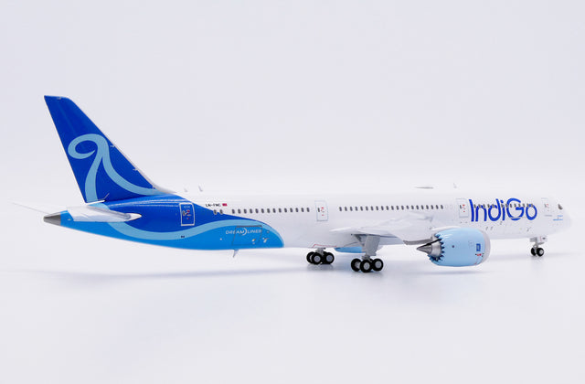 JC Wings IndiGo Boeing 787-9 Dreamliner (LN-FNC) 1/400 Aircraft Scale Model