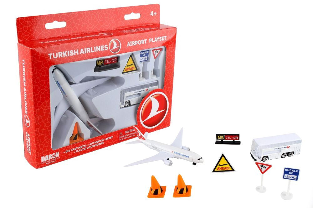 Turkish Airlines Model Airport Play Set Toy