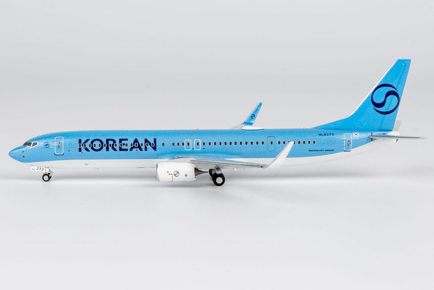 NG Models Korean Air (2025's livery) Boeing 737-900ER/w HL8273 1/400 Aircraft Scale Model