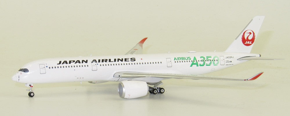 Phoenix JAL Japan Airlines Airbus A350-900 'Green' JA03XJ 1/400 Aircraft Scale Model