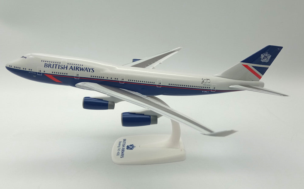 PPC Models British Airways Boeing B747-400 Landor Tail 1/250 Aircraft Scale Model