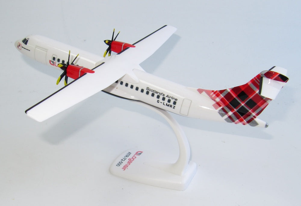 Loganair Snap-fit ATR-72 G-LMRZ 1/100 Aircraft Scale Model