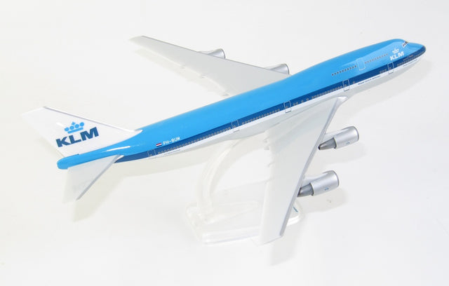 PPC Holland KLM Boeing Snap-fit 747-200 1/250 Aircraft Scale Model