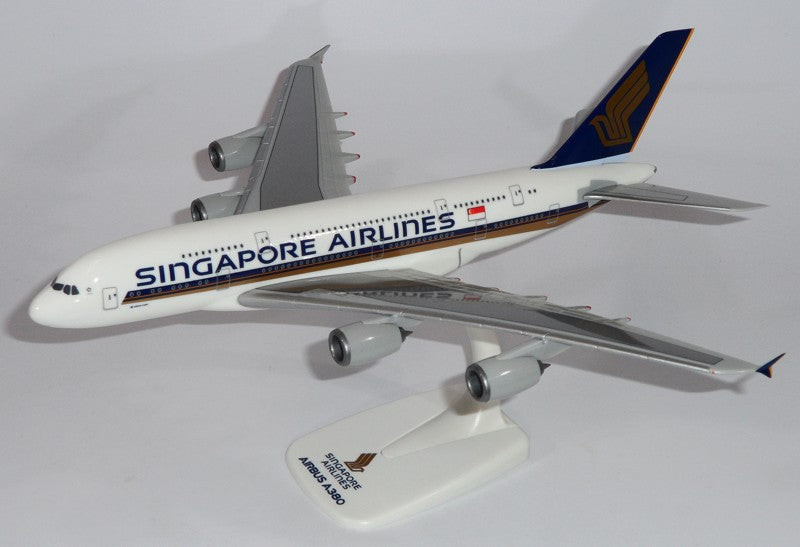 PPC Models Singapore Airlines Airbus A380 1/250 Aircraft Scale Model