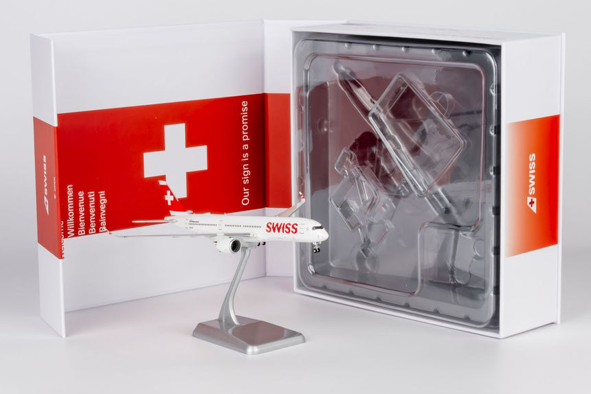 NG Models Swiss Airbus A350-900 HB-IFB (ULTIMATE) 1/400 Aircraft Scale Model