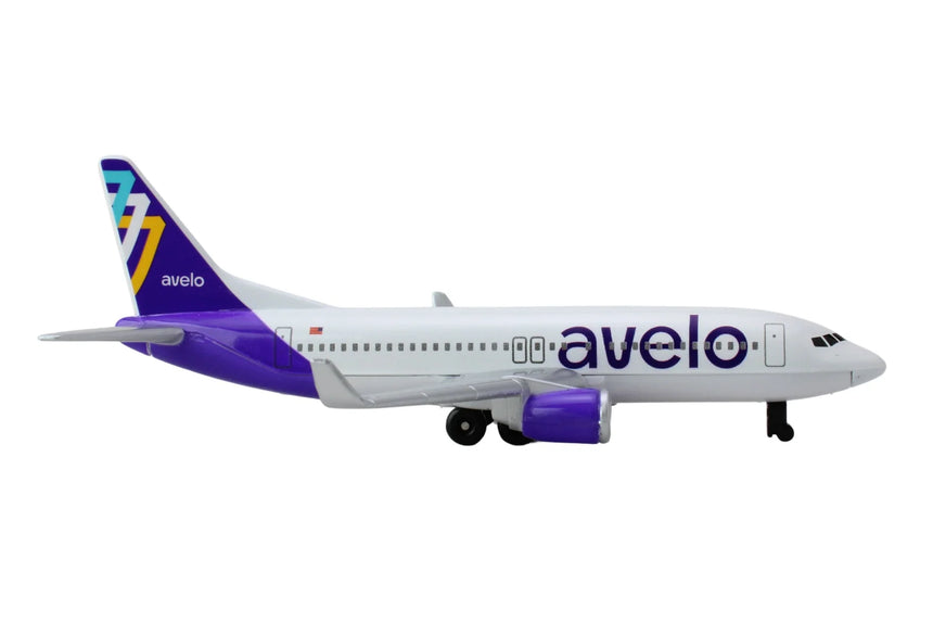 Avelo Single Diecast Toy Plane