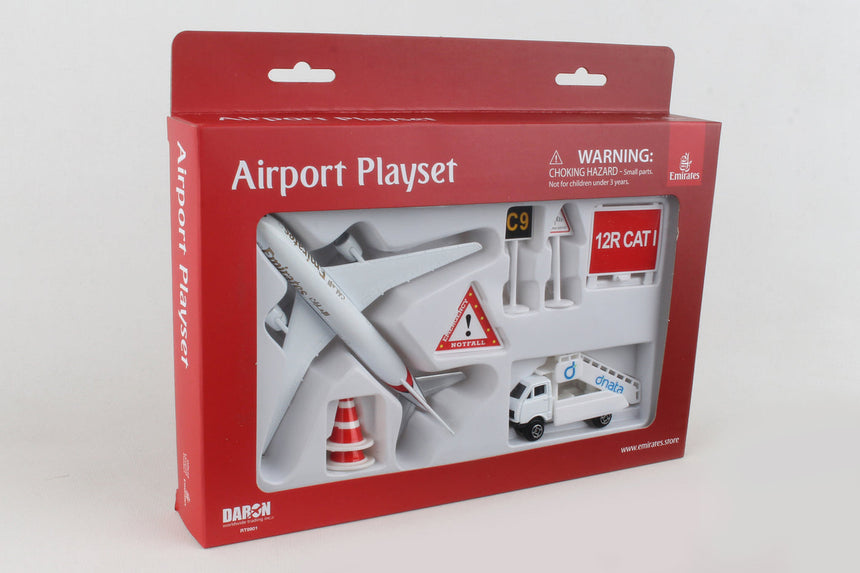 Emirates Airlines Model Airport Play Set Toy