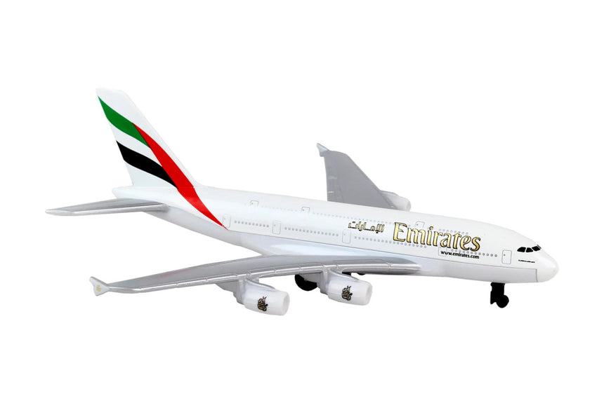 Emirates Airbus A380 Airplane Model Toy