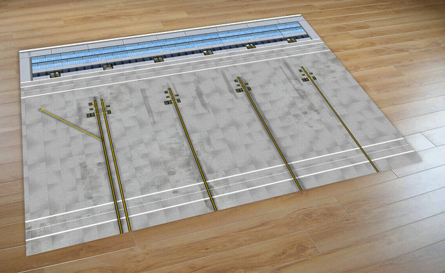 AMS 1/200 Scale Paper Airport Mat With Fold Out Terminal