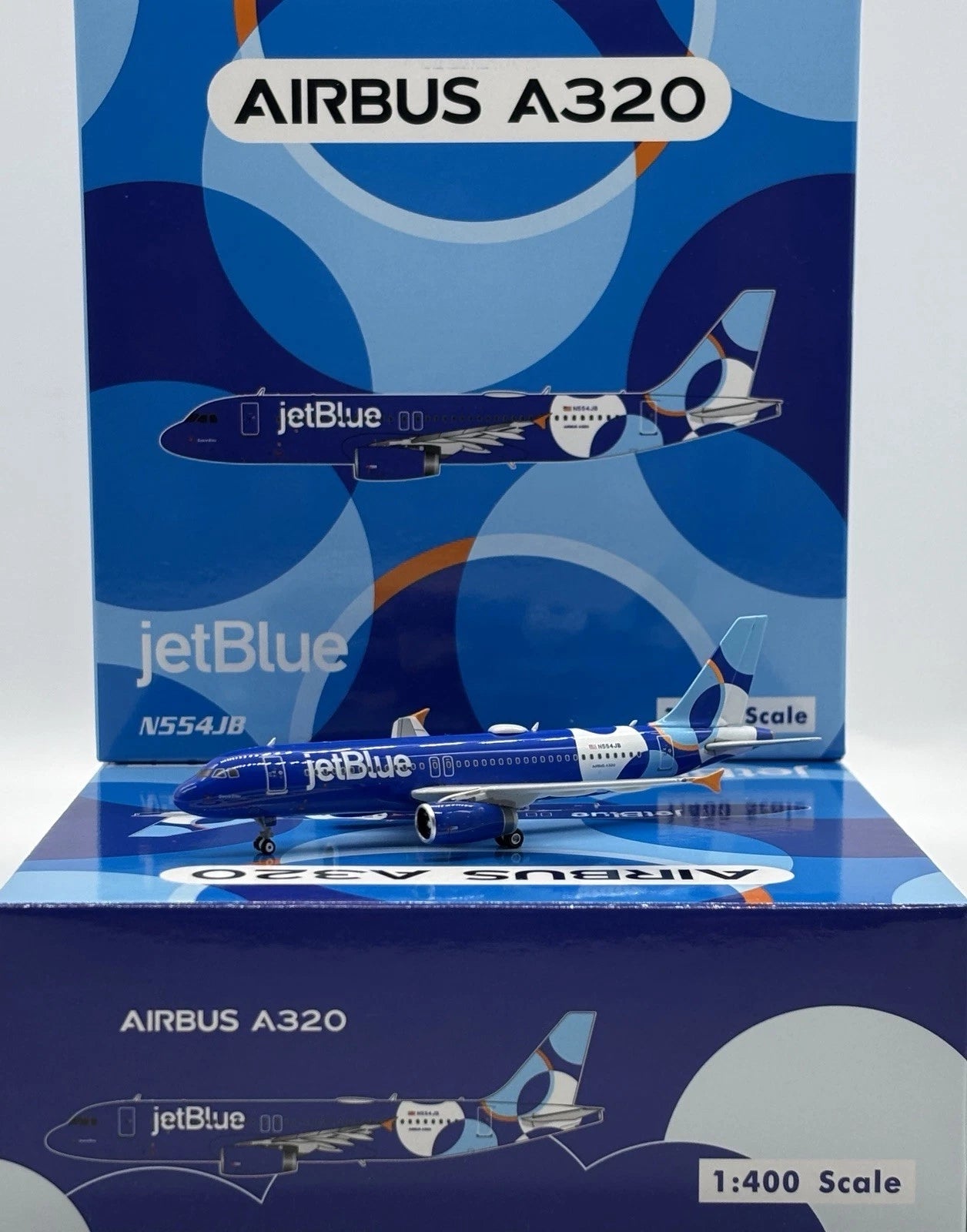 Phoenix JetBlue Airways Airbus A320 N554JB 1/400 Aircraft Scale Model