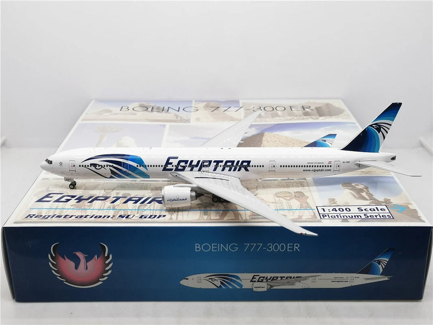 Phoenix EgyptAir Boeing 777-300ER SU-GDP 1/400 Aircraft Scale Model