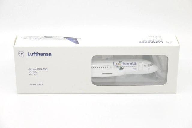 Hogan Lufthansa "Lu" Airbus A319 new livery D-AILU 1/200 Aircraft Scale Model