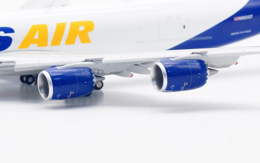 HX Models Atlas Air Boeing B747-8F N860GT Flaps-Down Version 1/400 Scale