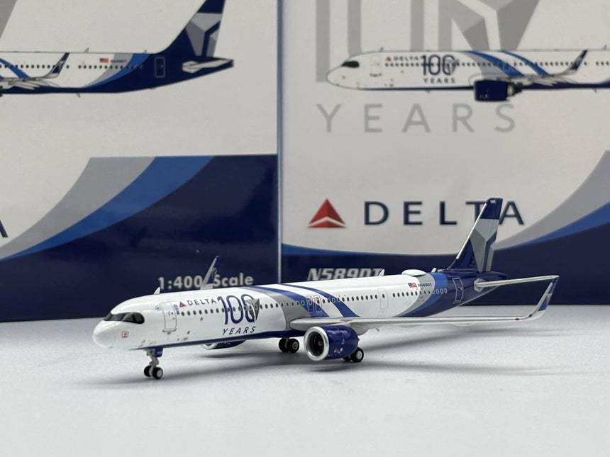 Phoenix Delta Air Lines 100th Airbus A321neo N589DT 1/400 Aircraft Scale Model