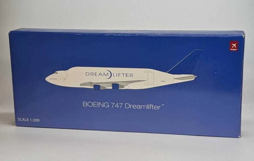 Hogan Dreamlifter Boeing 747-400LCF N780BA 1/200 Aircraft Scale Model