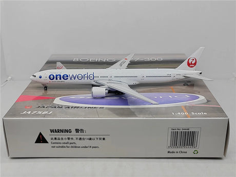 Phoenix Japan Airlines Boeing 777-300 'Oneworld' JA752J 1/400 Aircraft Scale Model