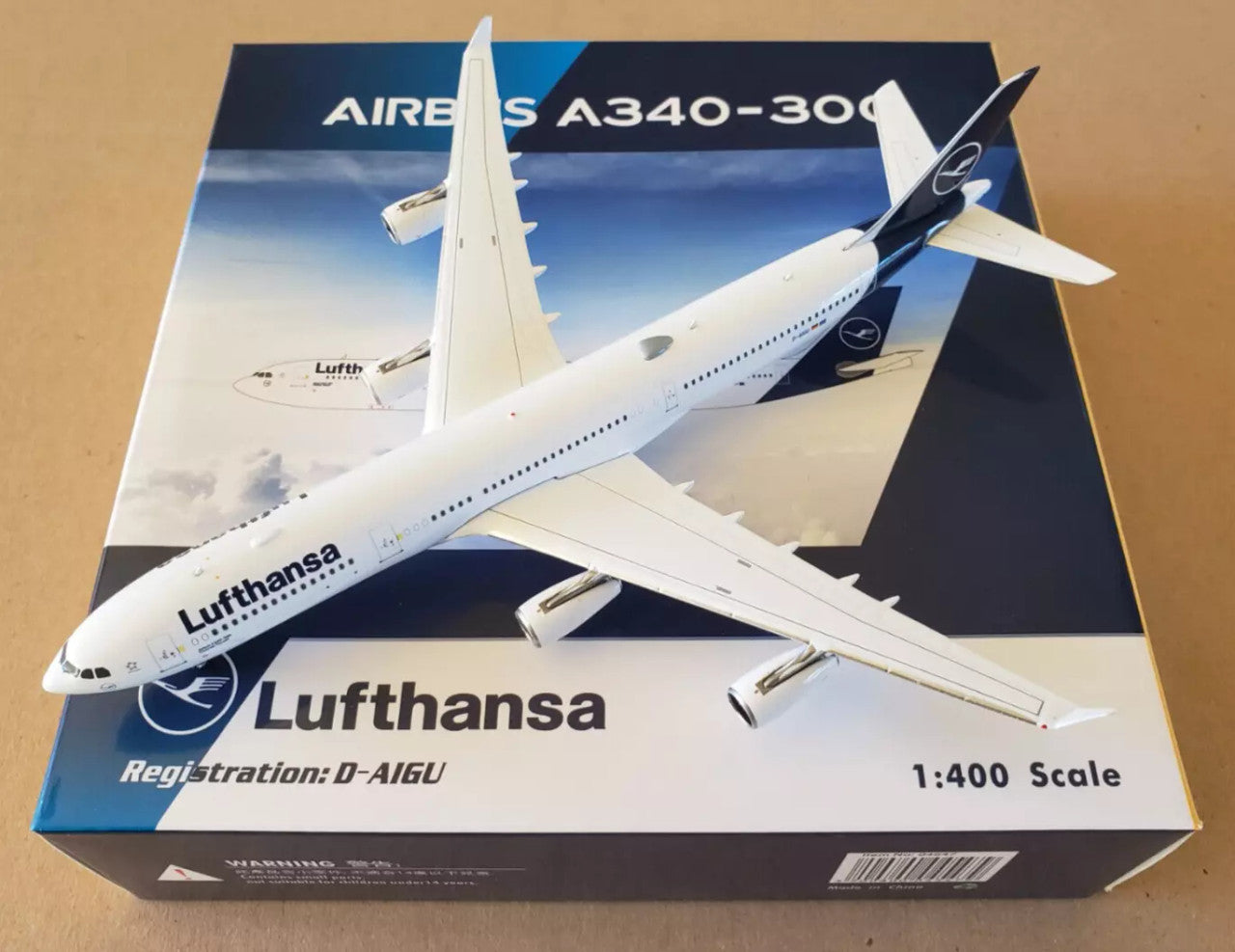 Phoenix Lufthansa Airbus A340-300 D-AIGU 1/400 Scale