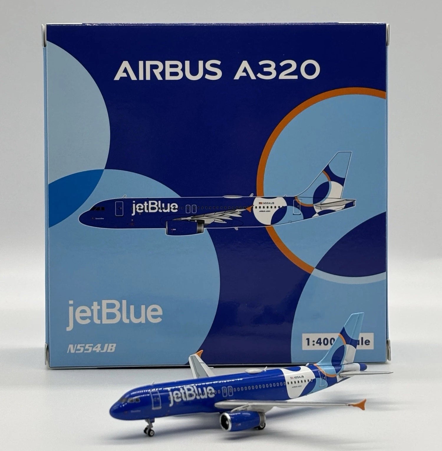 Phoenix JetBlue Airways Airbus A320 N554JB 1/400 Aircraft Scale Model
