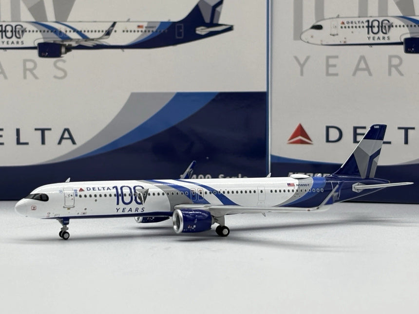 Phoenix Delta Air Lines 100th Airbus A321neo N589DT 1/400 Aircraft Scale Model