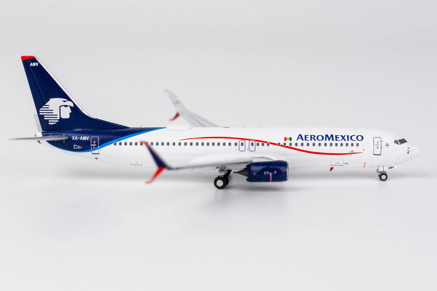 NG Models Aeroméxico 737-800 XA-AMV with scimitar winglets 1/400 Aircraft Scale Model