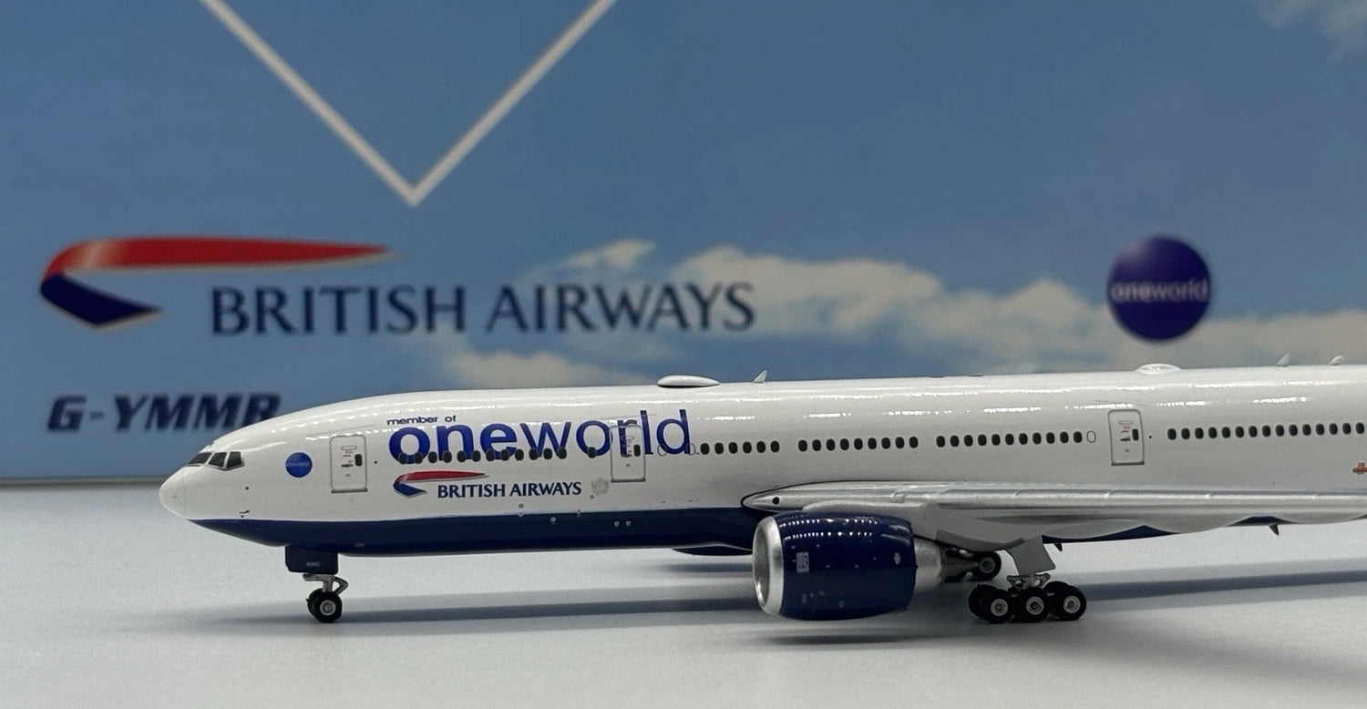 British Airways Boeing 777-200ER One World G-YMMR 1/400 Aircraft Scale Model
