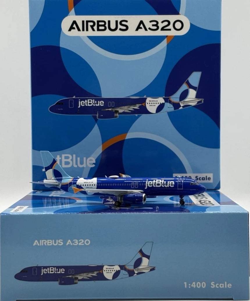 Phoenix JetBlue Airways Airbus A320 N554JB 1/400 Aircraft Scale Model