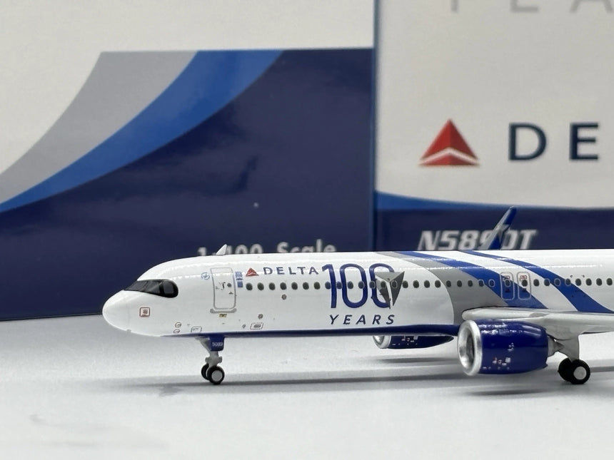 Phoenix Delta Air Lines 100th Airbus A321neo N589DT 1/400 Aircraft Scale Model