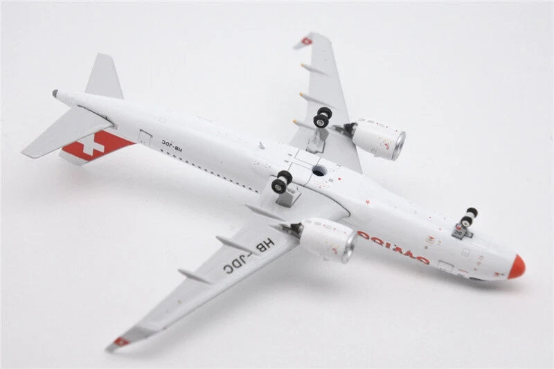 Phoenix Swiss Airbus A320Neo HB-JDC Red Nose 1/400 Aircraft Scale Model