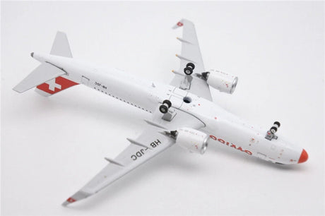 Phoenix Swiss Airbus A320Neo HB-JDC Red Nose 1/400 Aircraft Scale Model