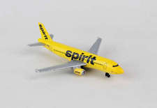 Spirit Airlines Airplane Model Toy